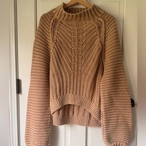 Free people mock neck sweater